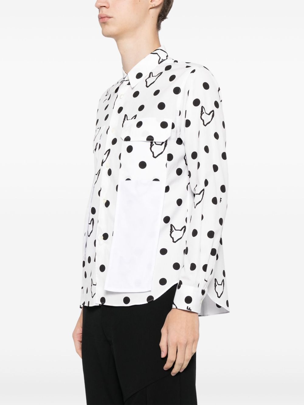 polka-dots shirt - 4