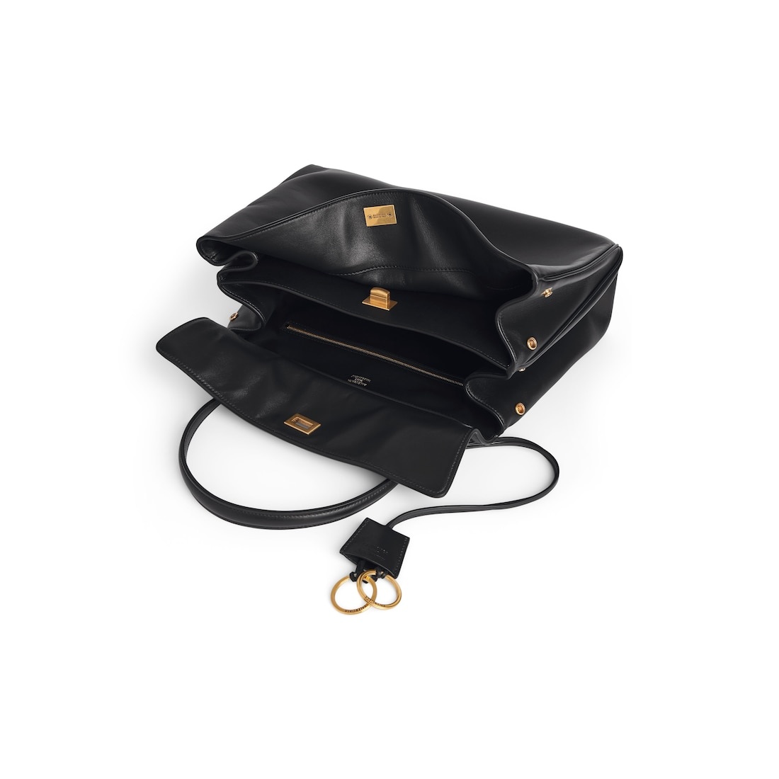 Women's Rodeo Medium Handbag in Black - 5