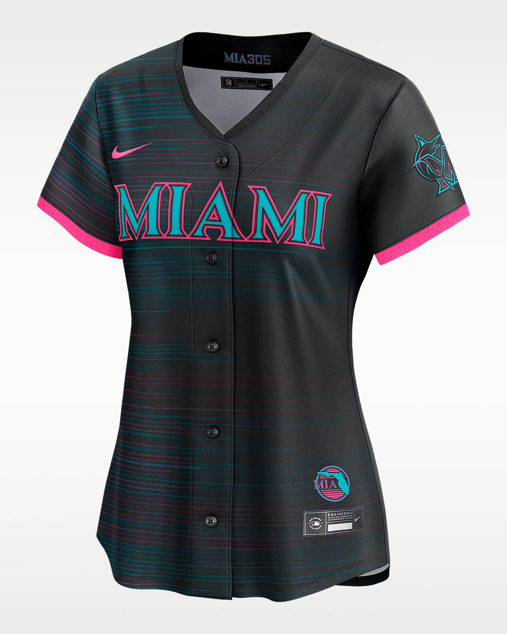 Miami Marlins City Connect Women’s Nike Dri-FIT ADV MLB Limited Jersey - 1
