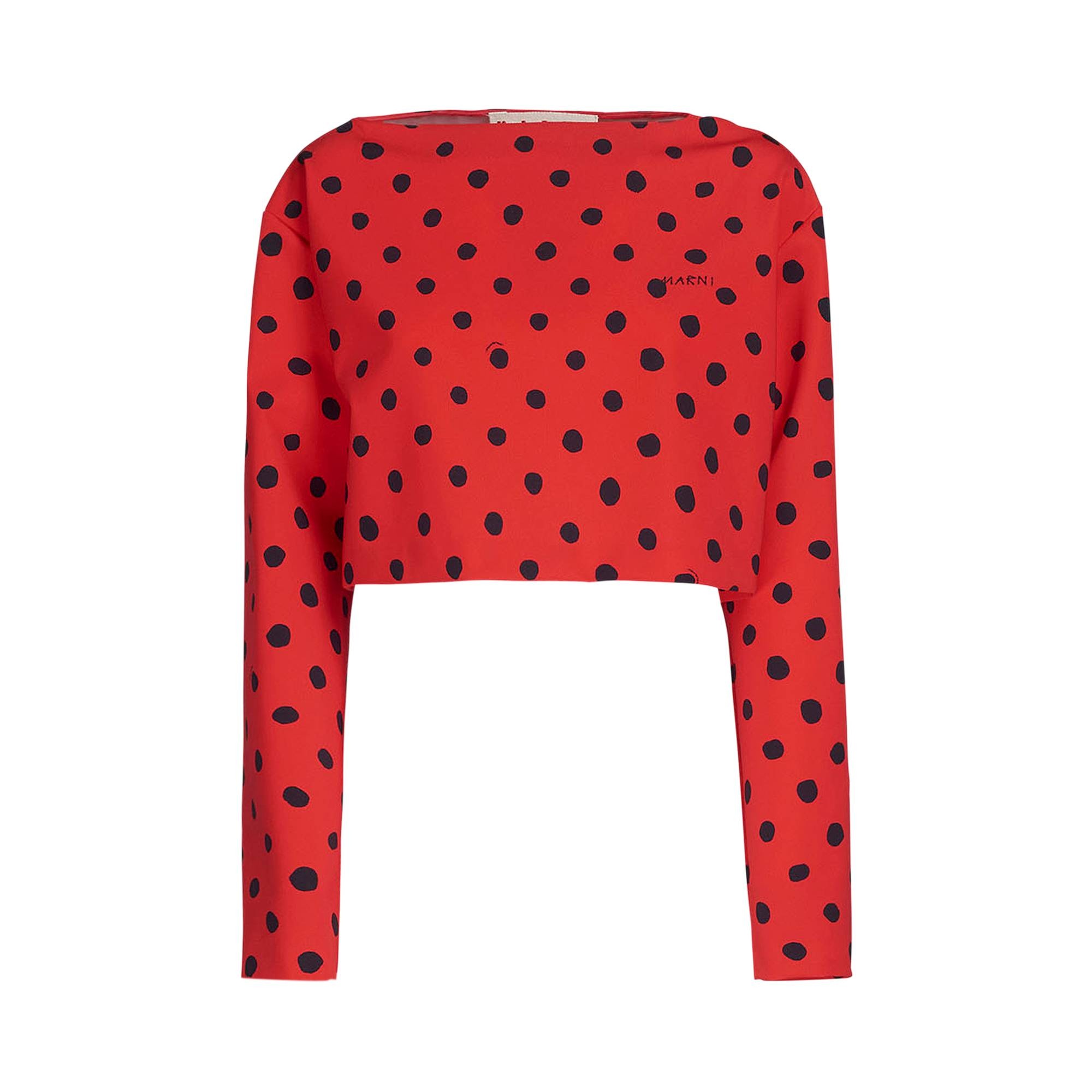 Marni Small Dot Top 'Lacquer' - 1