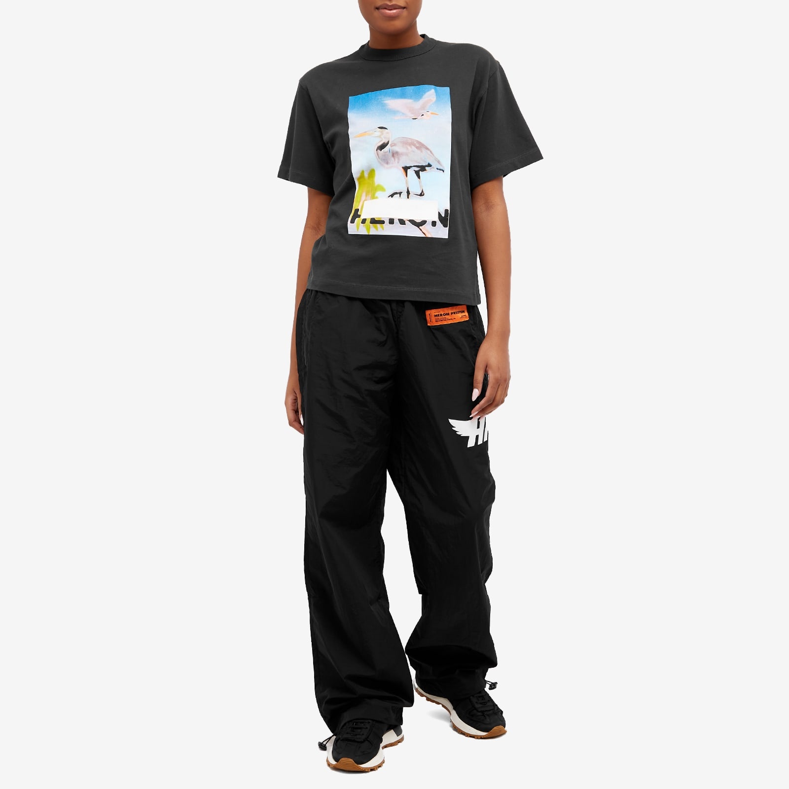 Heron Preston HP Fly Nylon Track Pants - 4