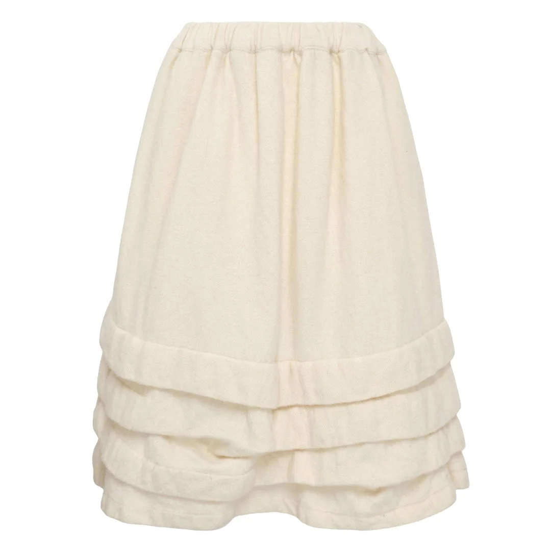 Layered Hem Skirt - 1