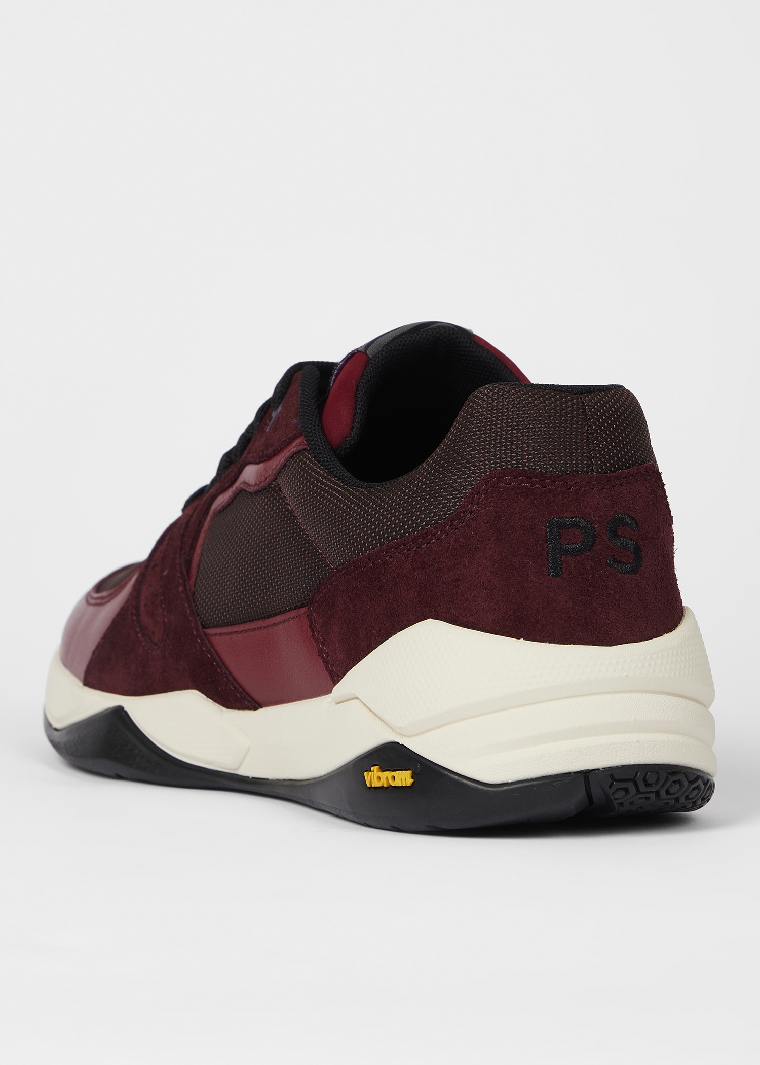Dark Red 'Ossi' Trainers - 4