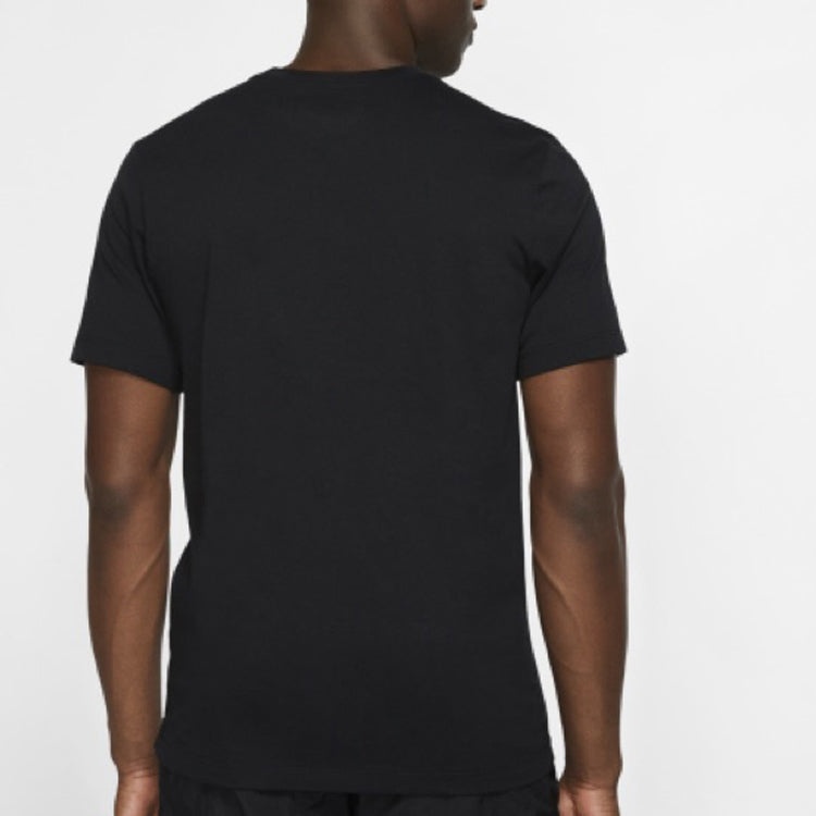 Air Jordan x PSG Crossover Paris Saint-Germain Short Sleeve 'Black White' BQ8390-010 - 3