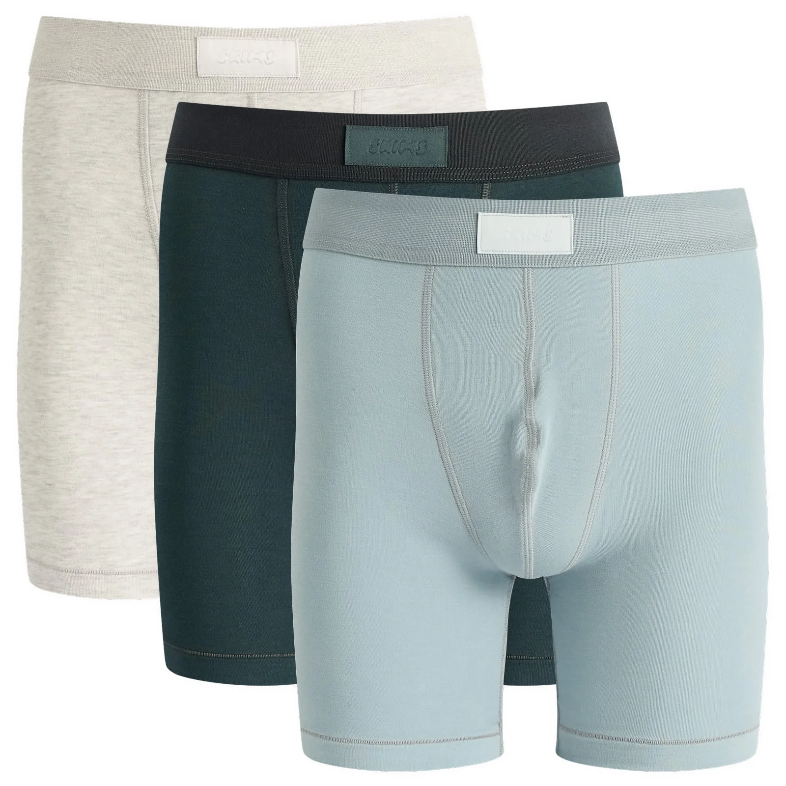 SKIMS Cotton Boxer Brief 5" - 3-Pack - 1