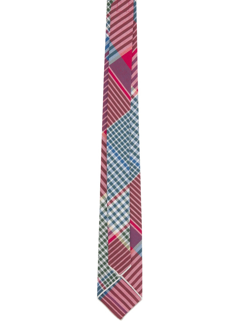 Engineered Garments Red & Green Check Tie outlook