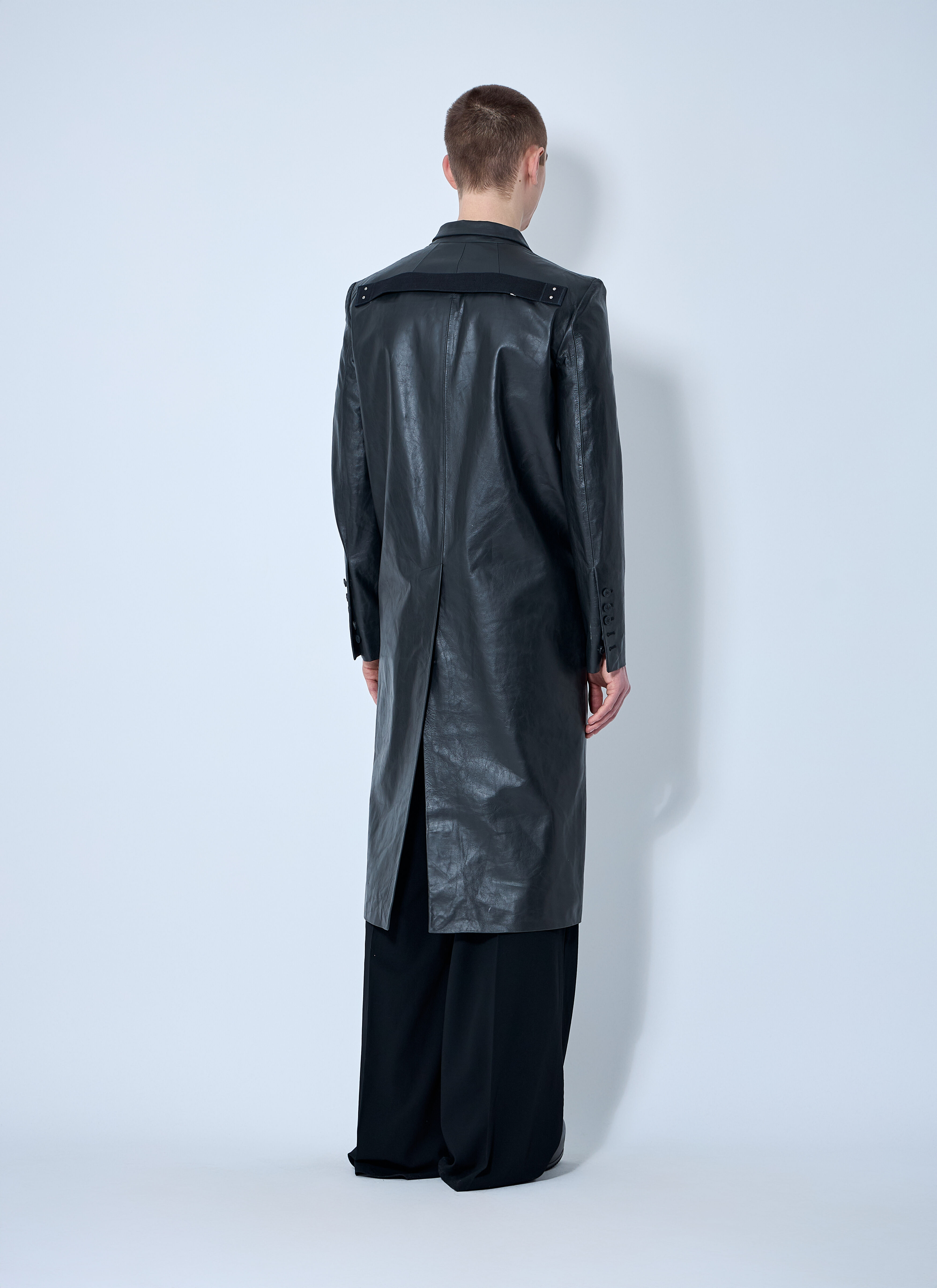 Leather Lido Coat - 4