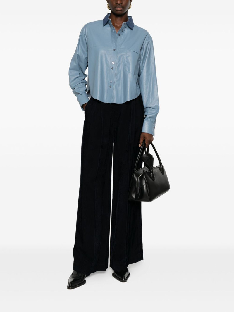 forte_forte button-down pocket shirt outlook