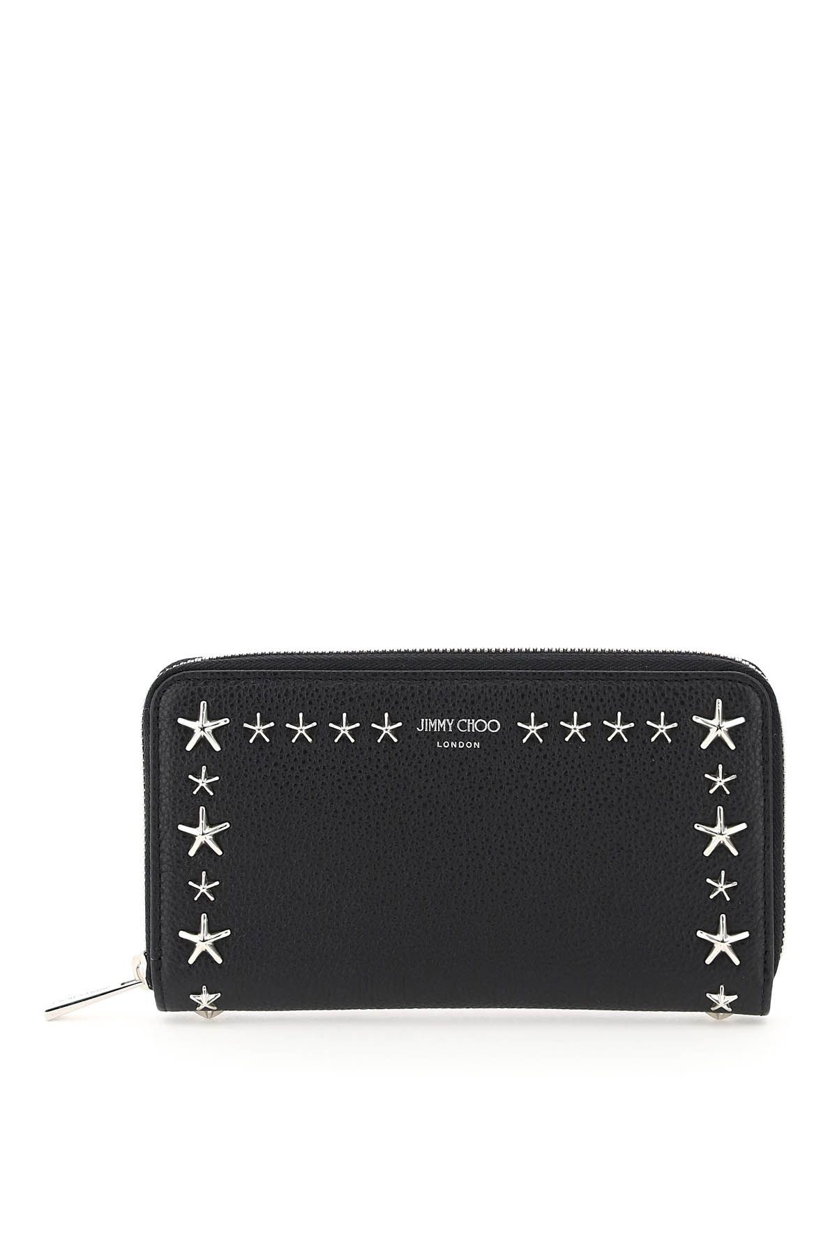 ZIP AROUND STAR STUDS WALLET - 1