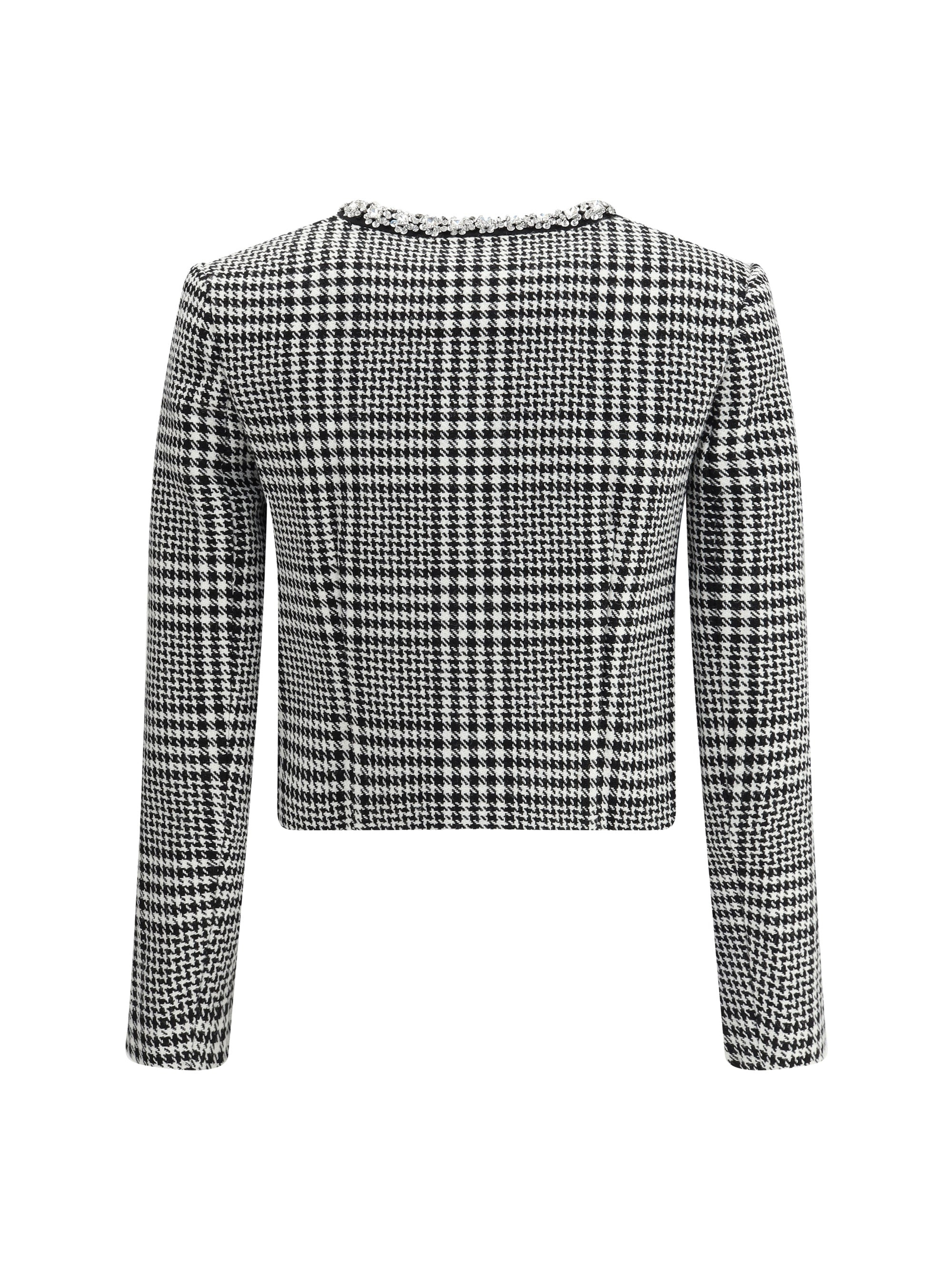 Self-Portrait Women Check Blazer - 2