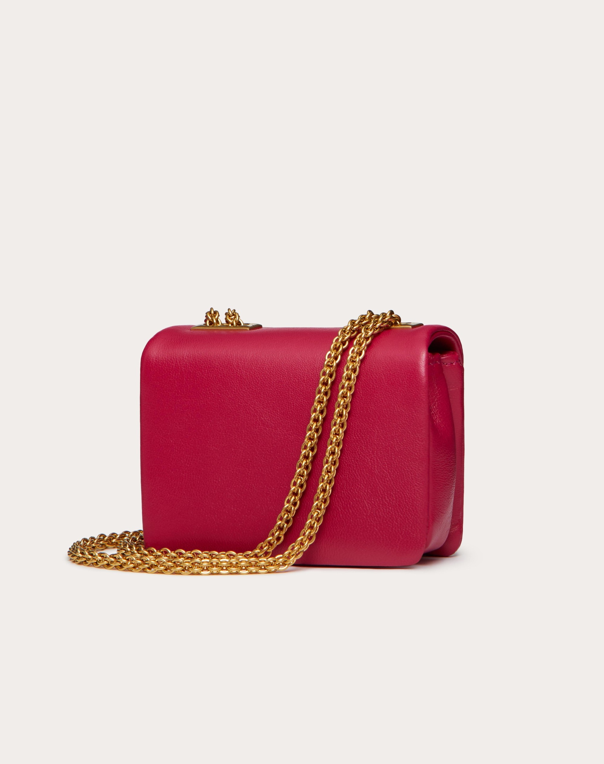 ONE STUD NAPPA MICRO BAG WITH CHAIN - 3