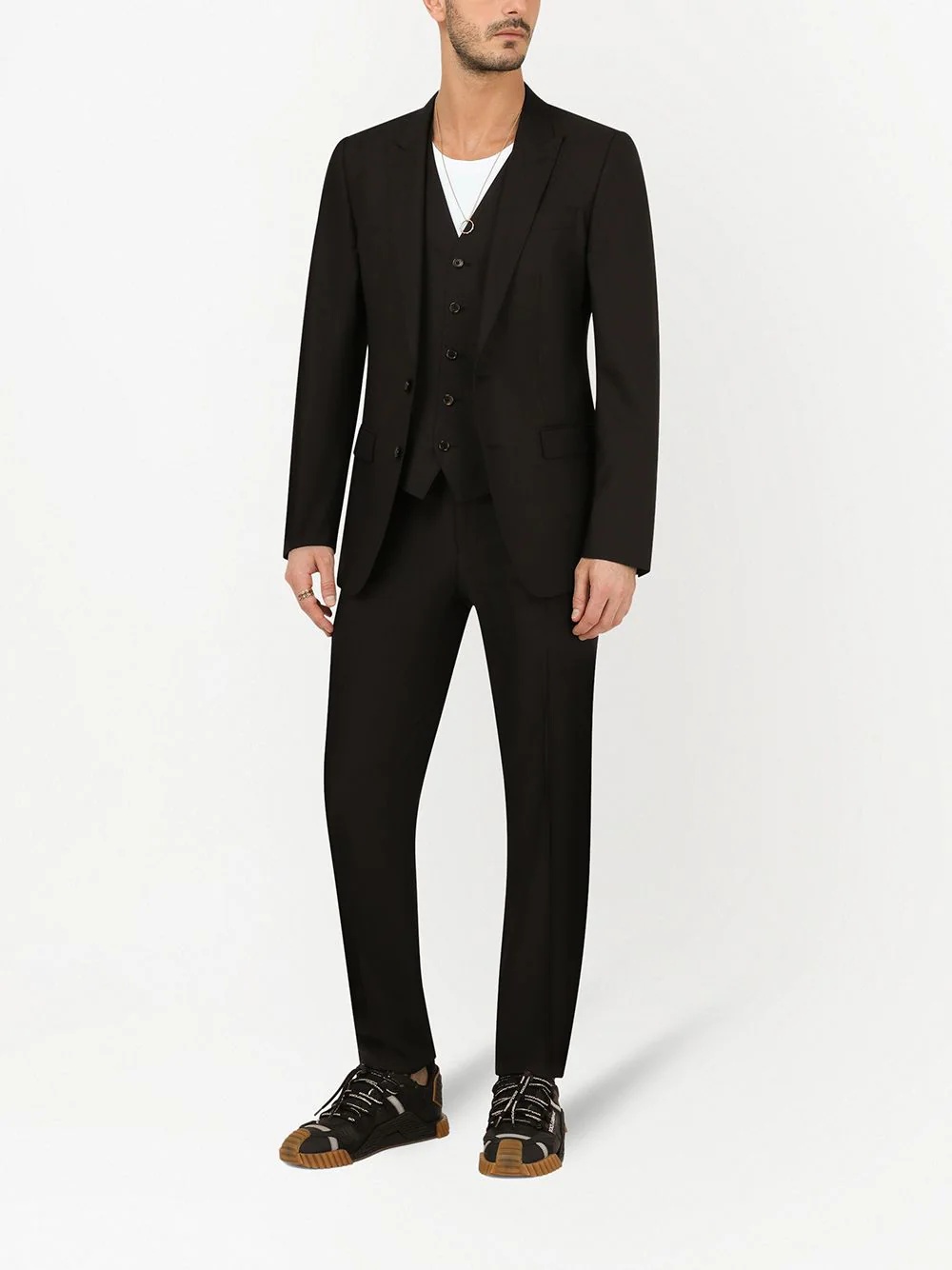 three-piece slim-fit suit - 2