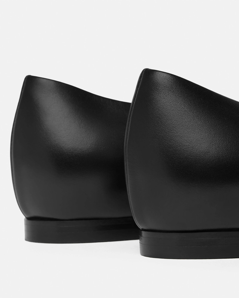 Gianni Ribbon Leather Ballerinas 5