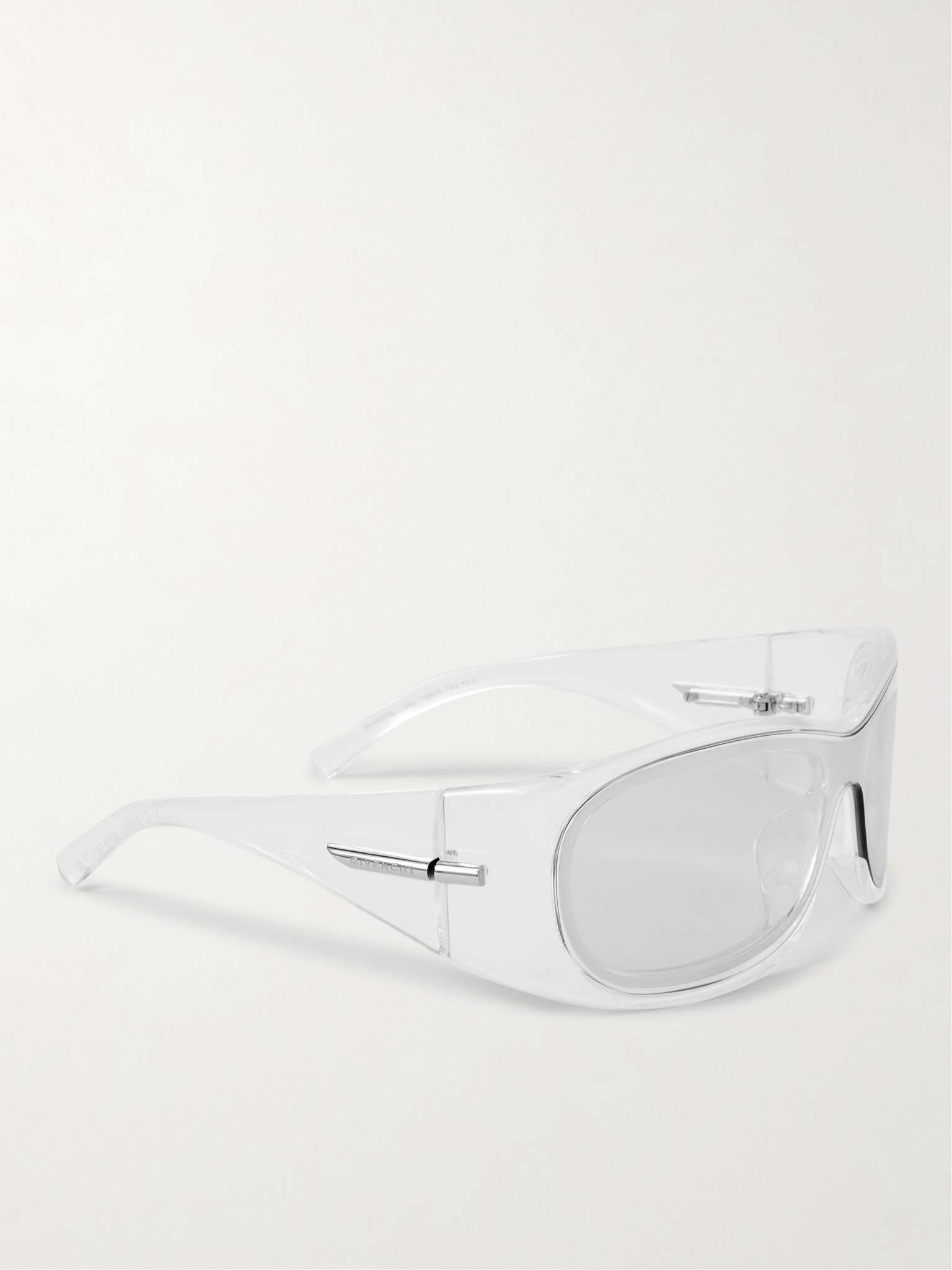 G180 Injected Wrap-Around Acetate Sunglasses - 3