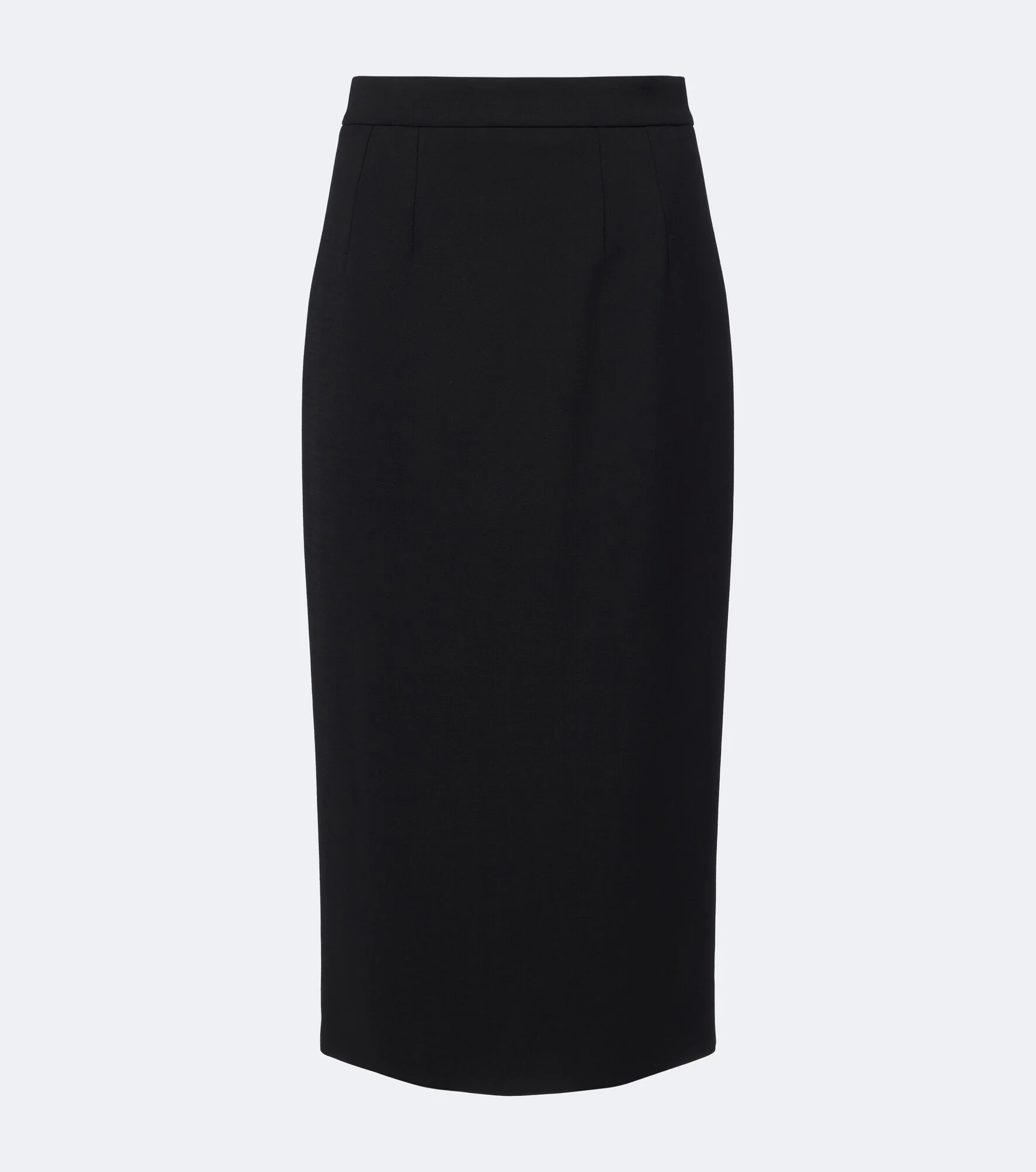 Wool-blend pencil skirt - 1