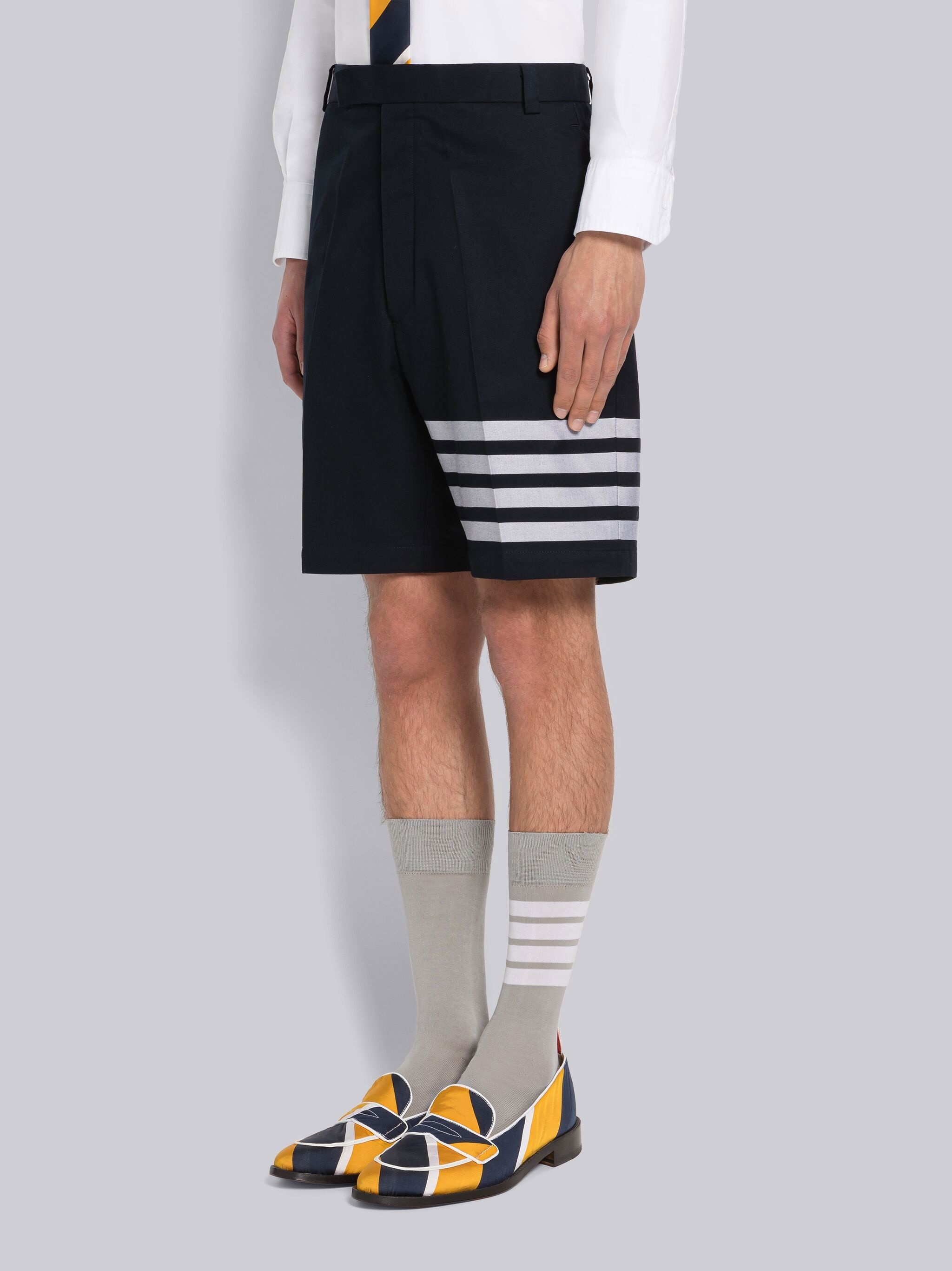 Cotton 4-Bar Double Welt Pocket Short - 2
