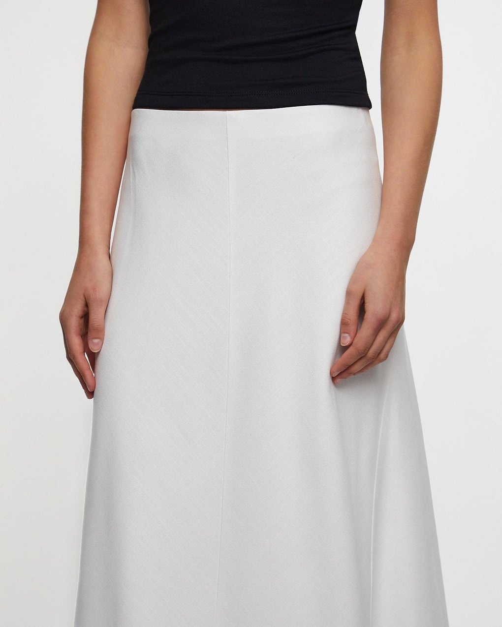 Skirt Bias A-Line Offwhite - 5