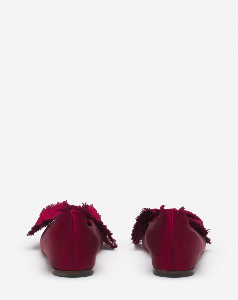 BALLERINA FLAT WITH A SATIN BOW 4