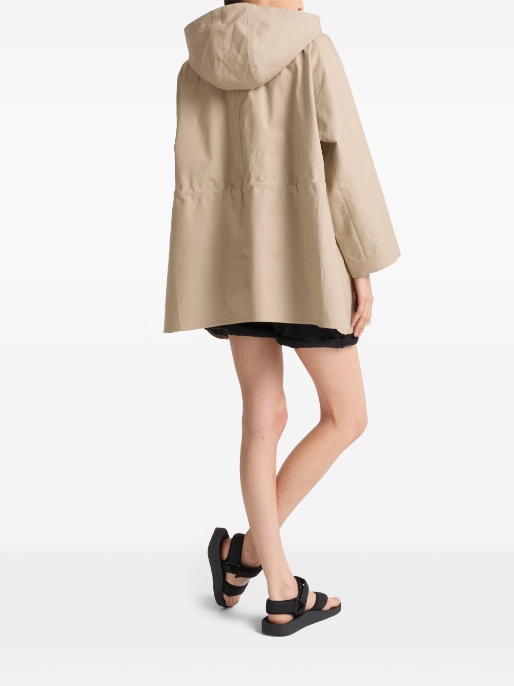 hooded parka coat - 3