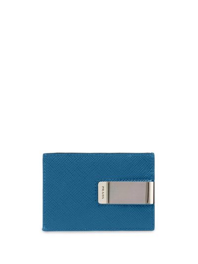 Prada money clip card holder outlook