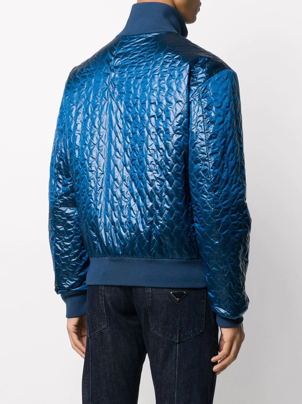 quilted bomber jacket - 4