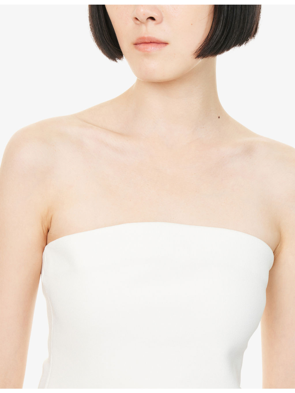 Pollie Balloon Linen-Blend Mini Dress - 6