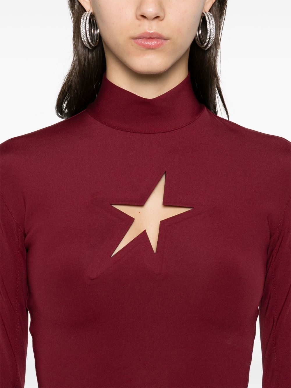 cut-out star top - 5