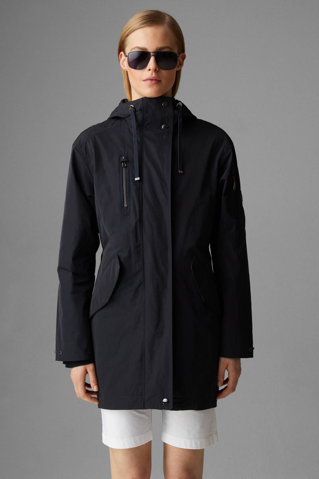 ZIA PARKA IN NAVY BLUE - 2