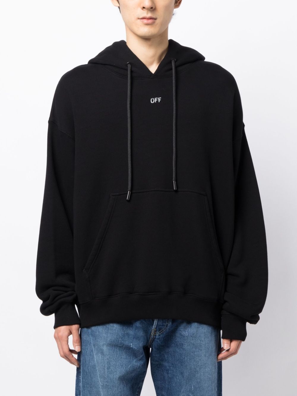 Noise Arrow drawstring hoodie - 3