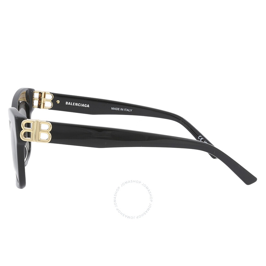 Balenciaga Grey Cat Eye Ladies Sunglasses BB0132S 001 53 - 5