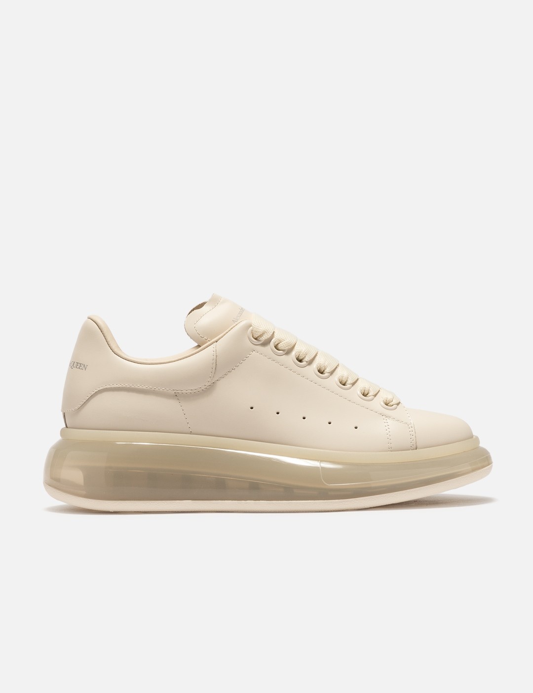 Oversized translucent-sole sneakers - 1