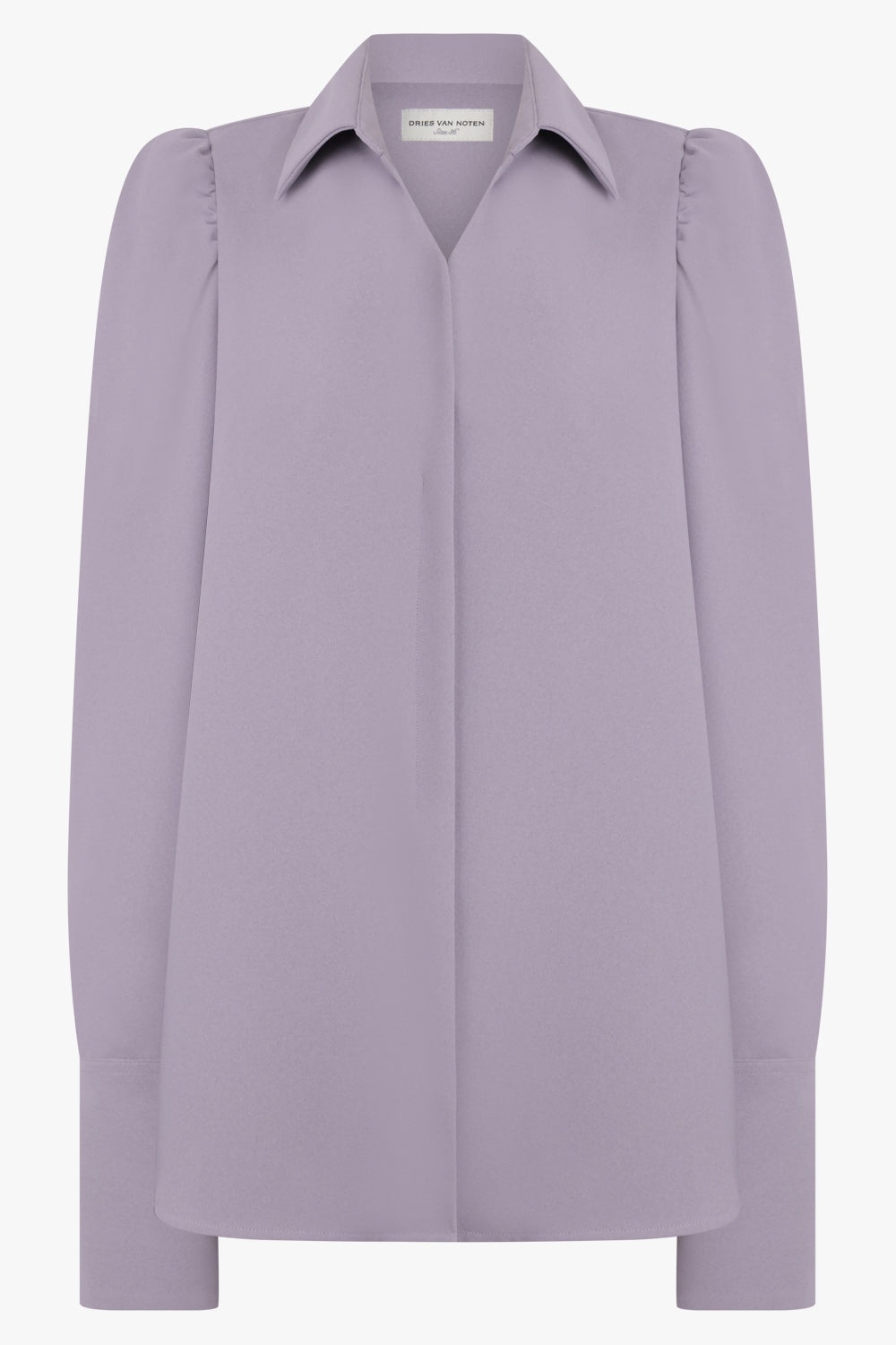 CELINDRA L/S SHOULDER DETAIL SHIRT | LILAC - 1