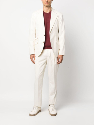 Brunello Cucinelli single-breasted suit outlook