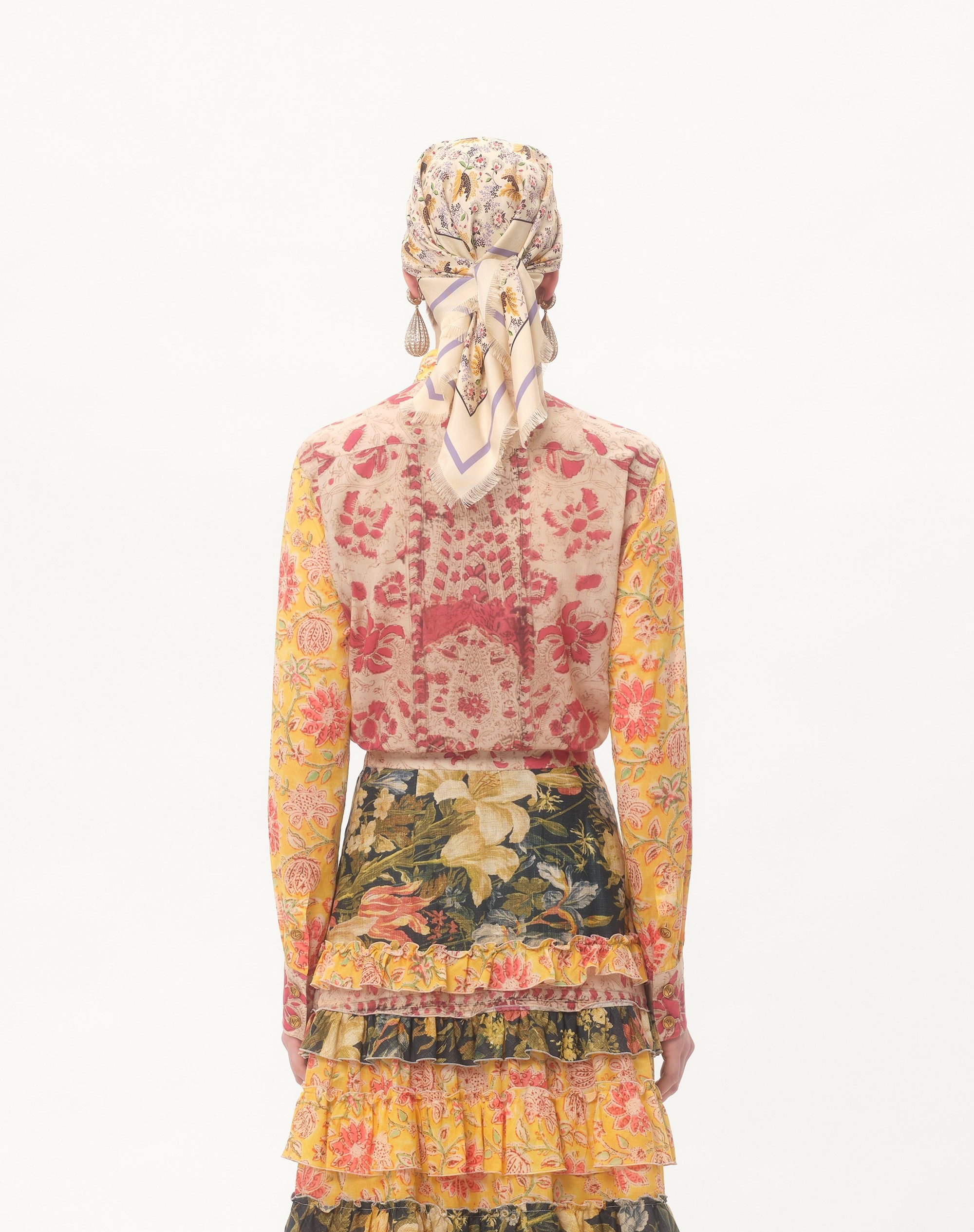 SHIRT IN MUSSOLA PAISLEY SPECULARE VOYAGE IMAGINAIRE - 8
