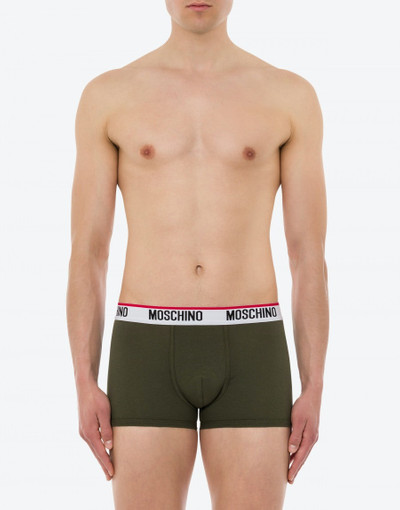 Moschino SET OF 2 LOGO BAND BOXERS outlook