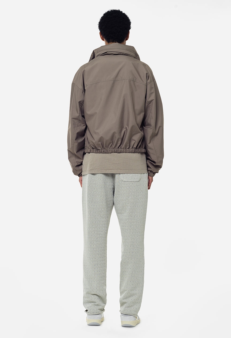 RAW EDGE JACQUARD SWEATS - 5