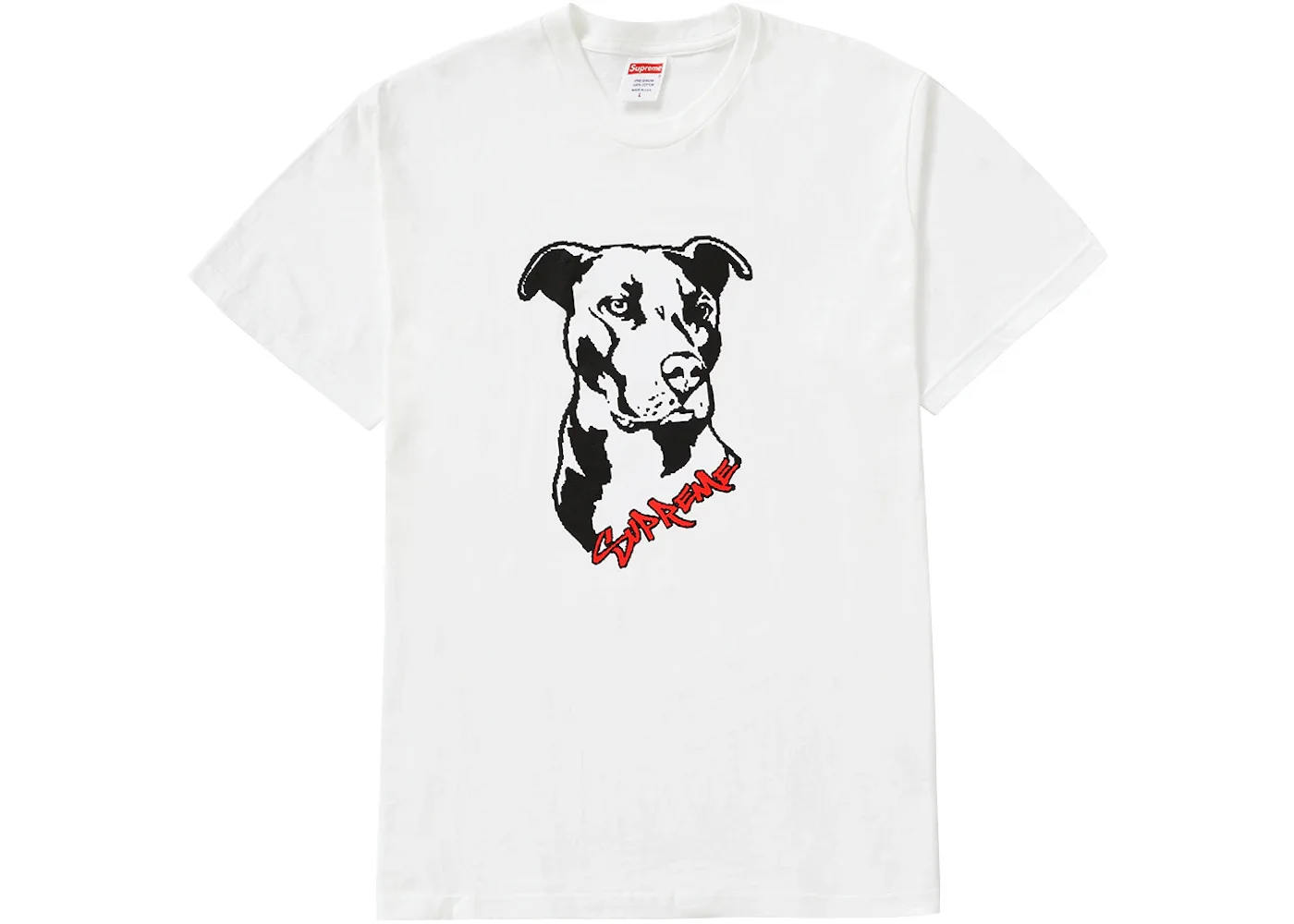 Supreme Pitbull Tee White - 1