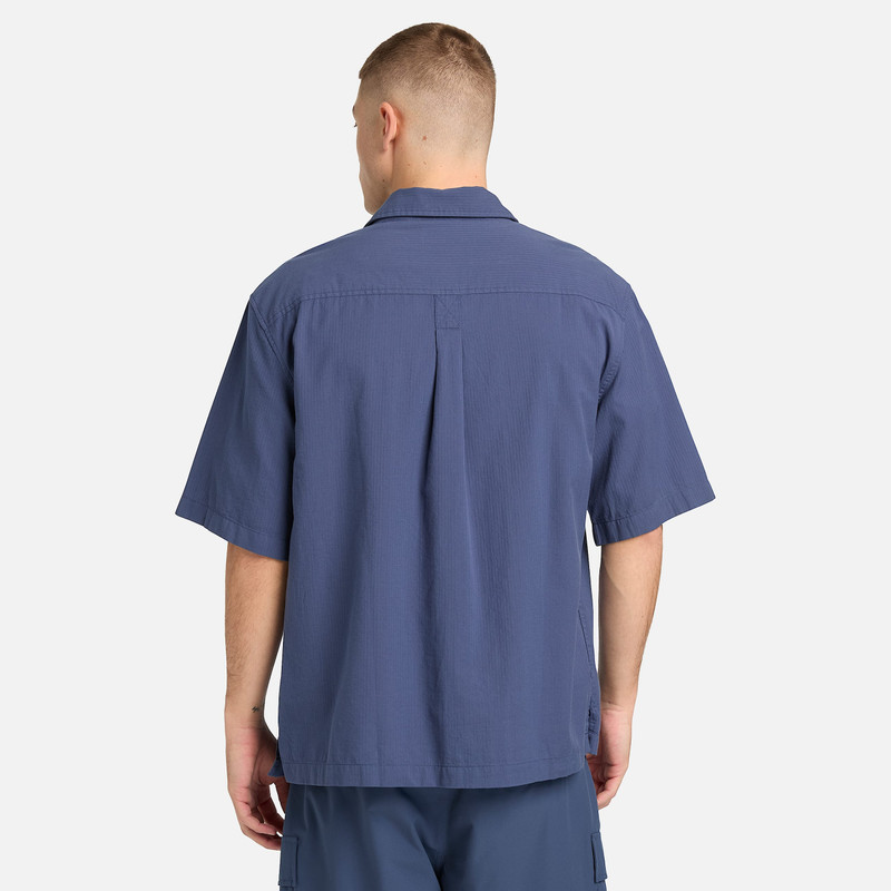Men's Short-Sleeve Seersucker Resort Shirt 10