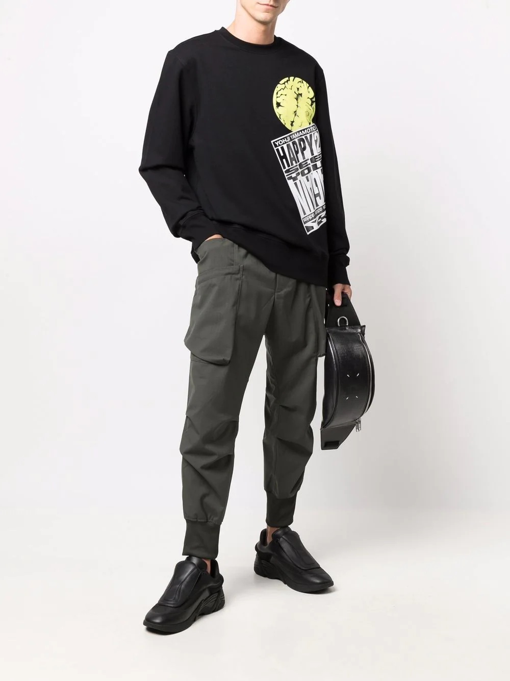 multiple-pocket track pants - 2