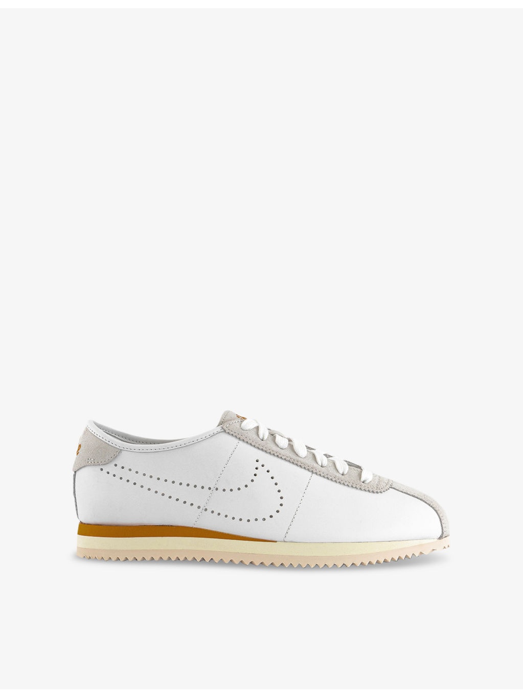 Cortez Woven and Suede Low-Top Trainers - 1