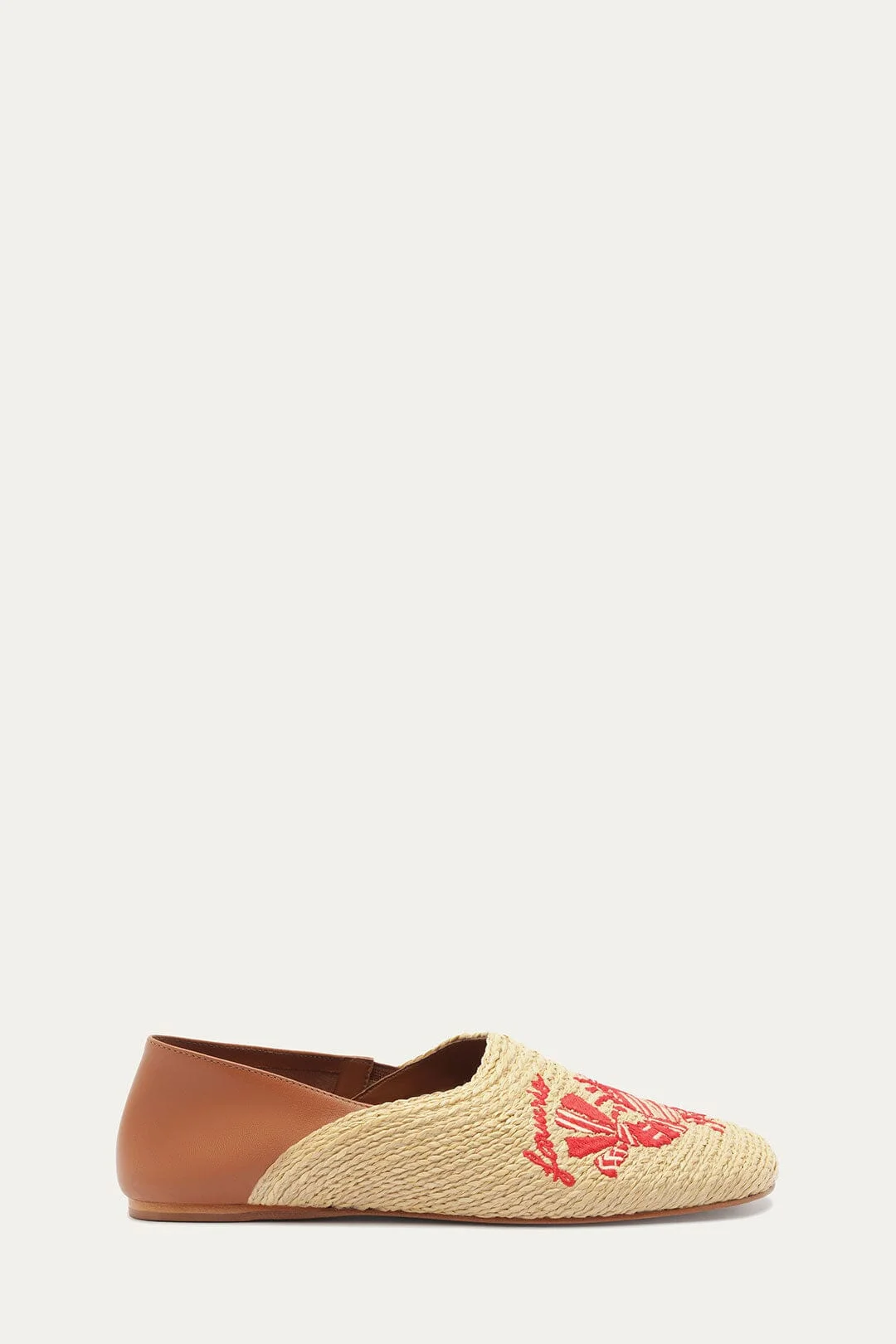 Raffia Flat Loafer - 1
