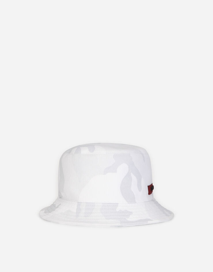 Jersey bucket hat with patch - 1