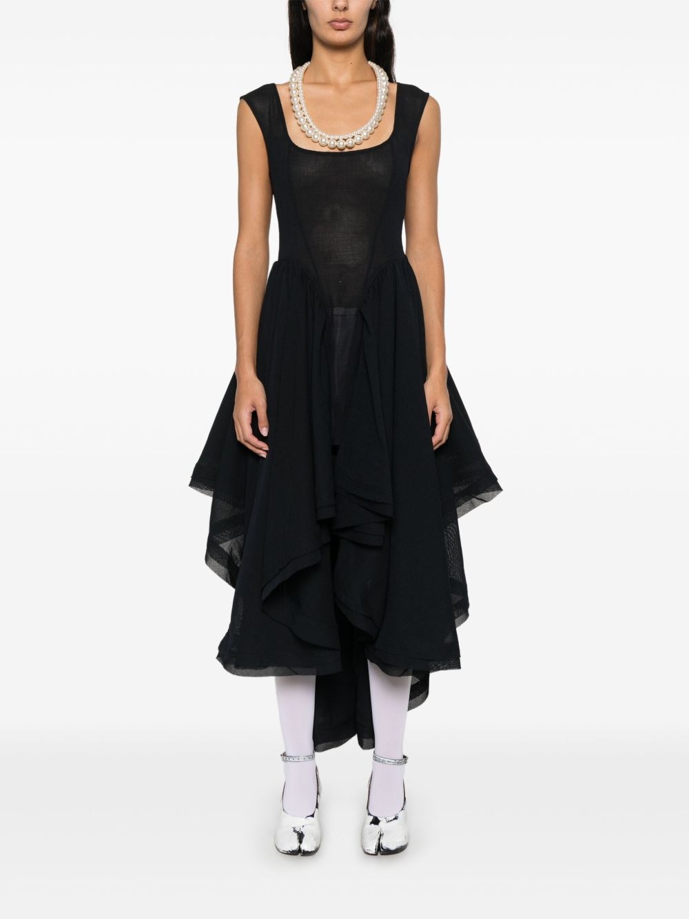 ruffled cocktail dress - 2