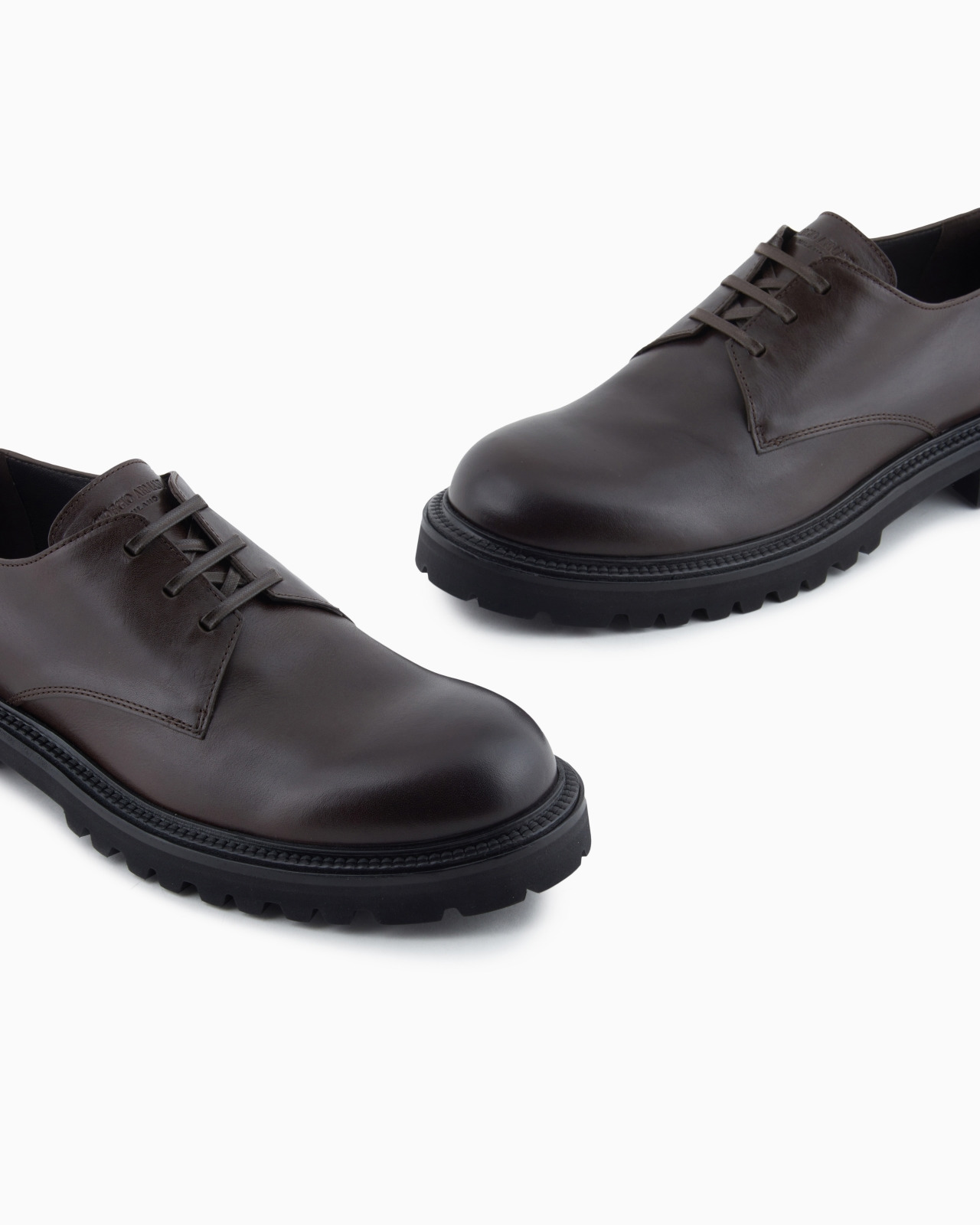 NAPPA CALFSKIN DERBY SHOES - 5