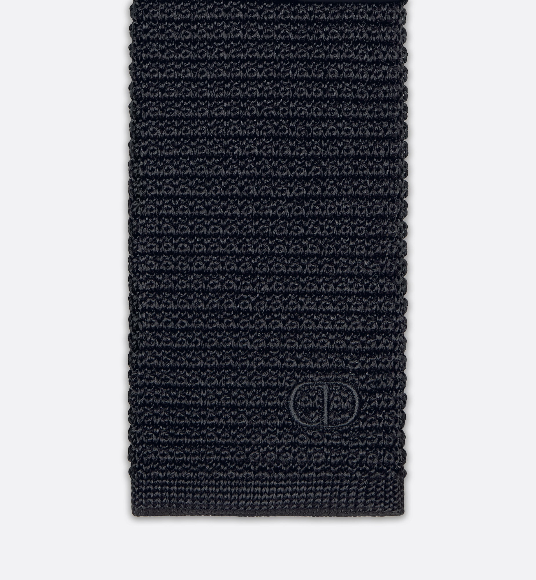 CD Icon Knit Tie - 3