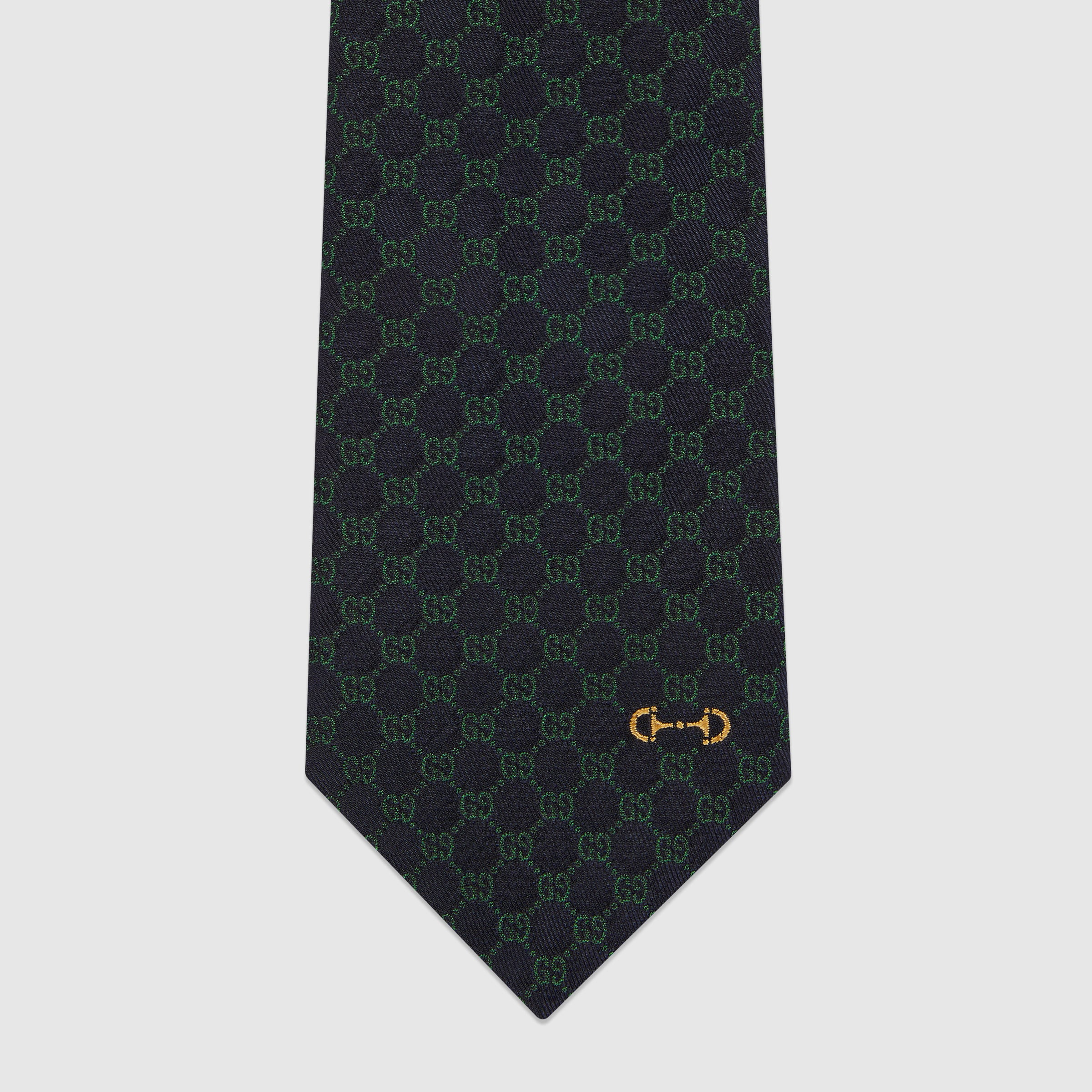 GG silk jacquard tie - 3
