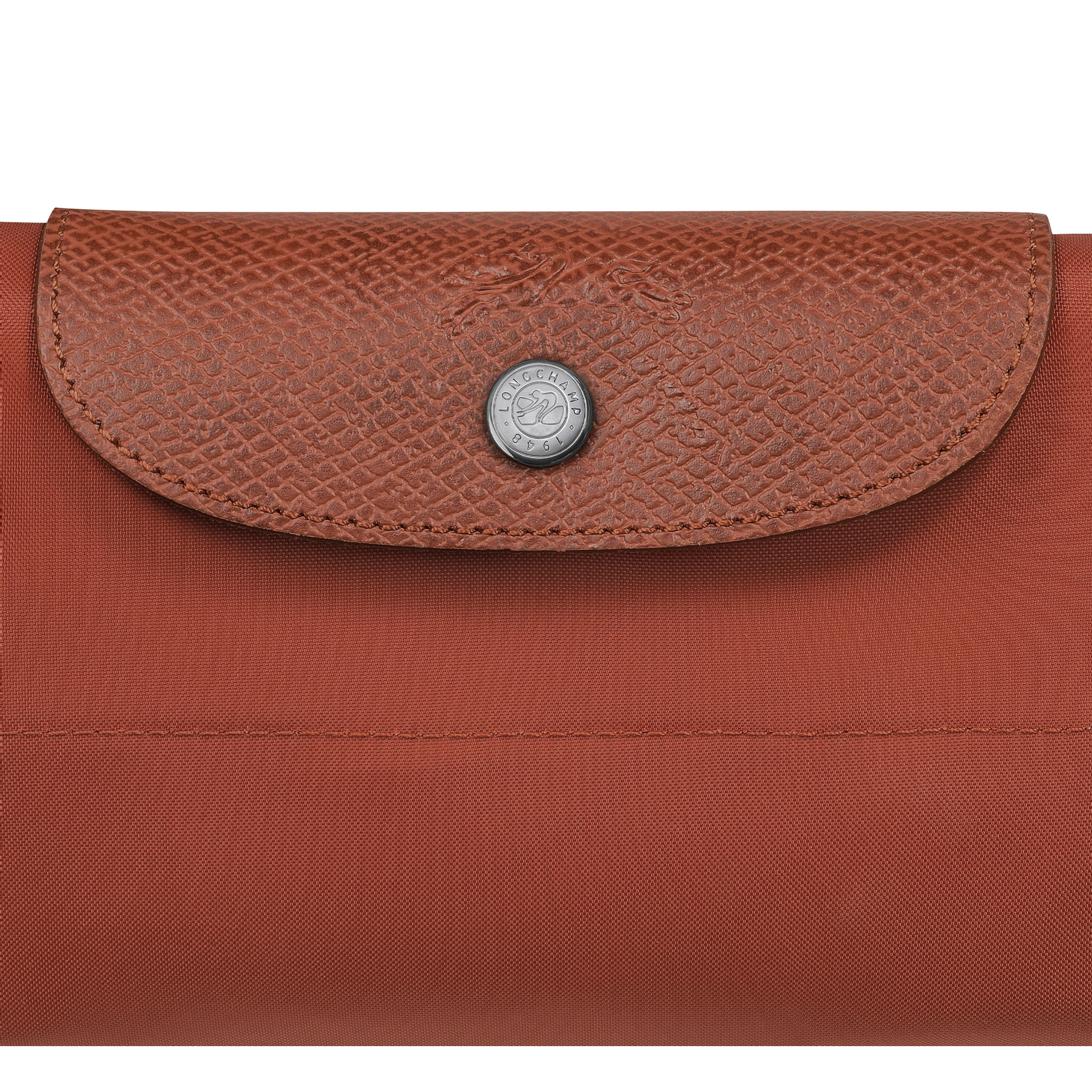 Le Pliage Green S Travel bag Chestnut - Recycled canvas - 6