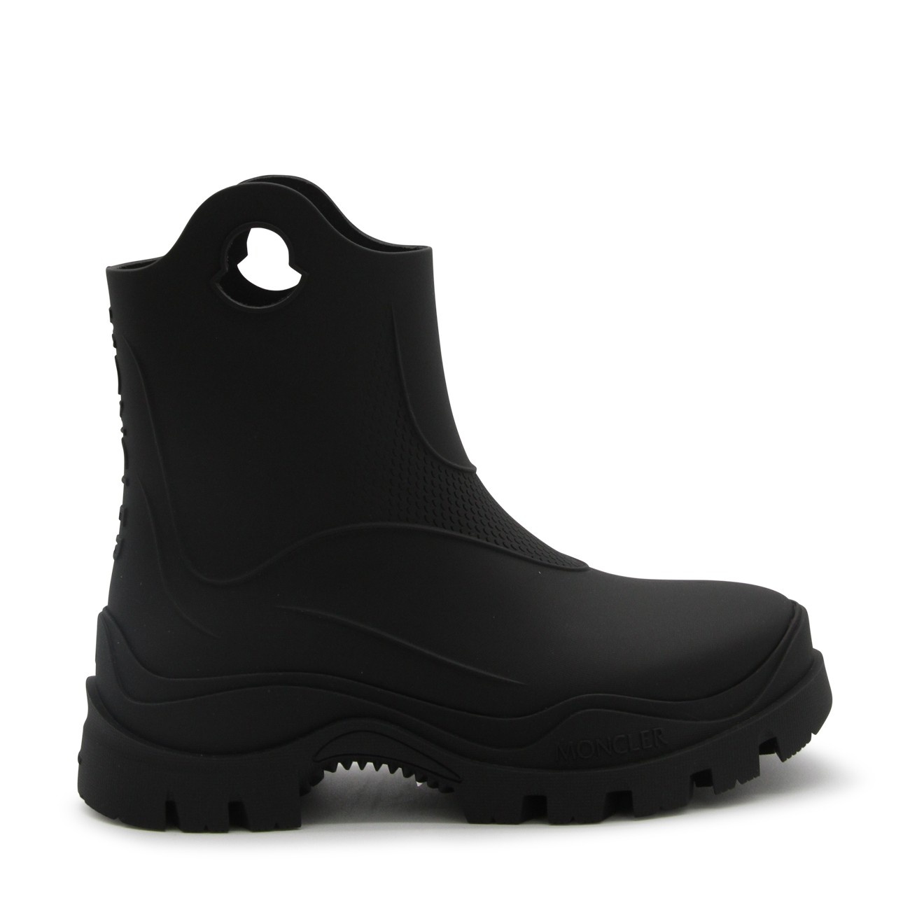 black rainy boots - 1