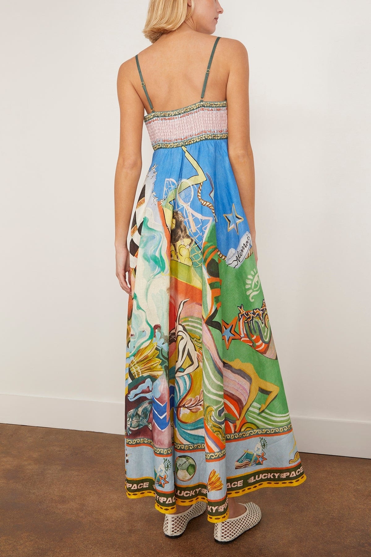 Lucky Pace Sundress in Multi - 4