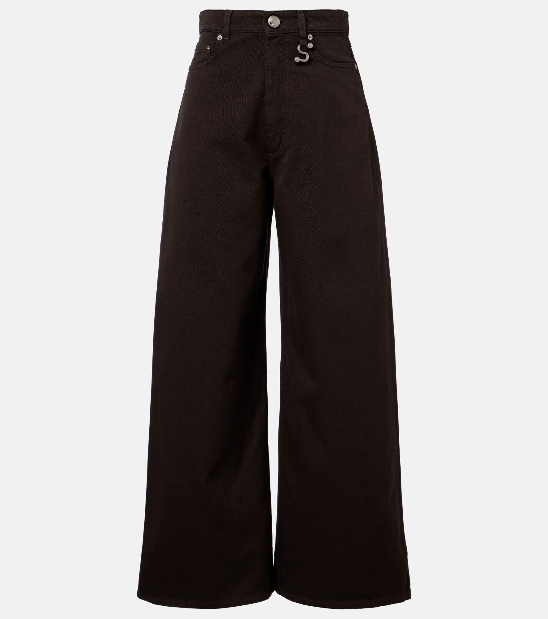Siamese wide-leg jeans - 1